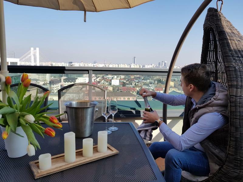 Penthouse Orhideea Apart otel Bükreş Dış mekan fotoğraf